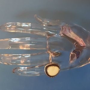 Navajo white stone sterling